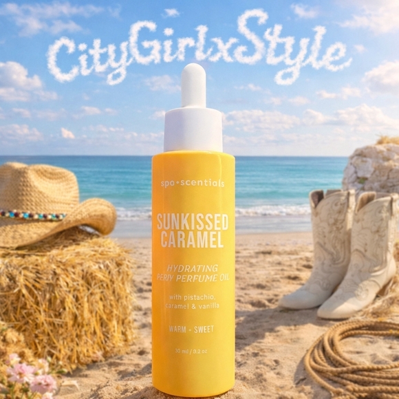 Other - Sunkissed Caramel Hydrating Bodu Oil - Yellow